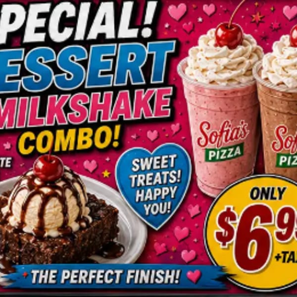 Sofia's Pizza combo deals