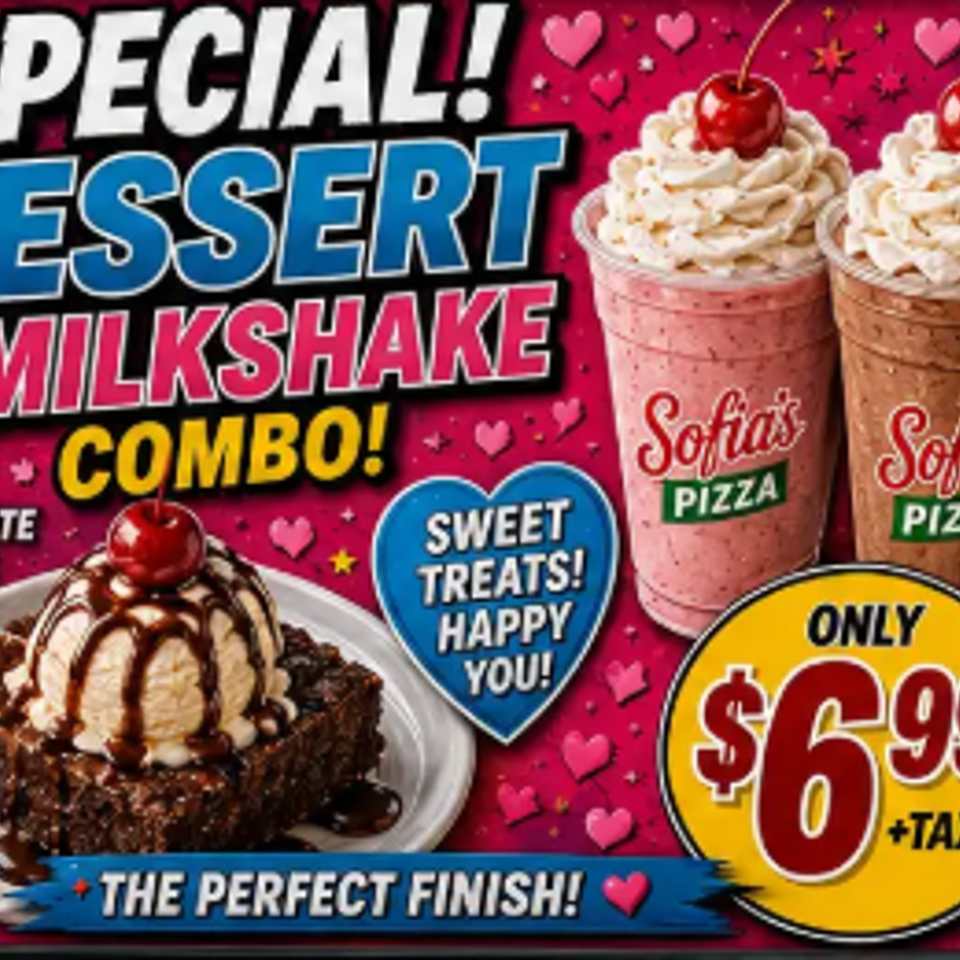 Sofia's Pizza combo deals