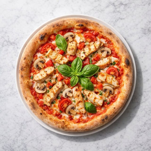 Quattro Formaggi Pizza.