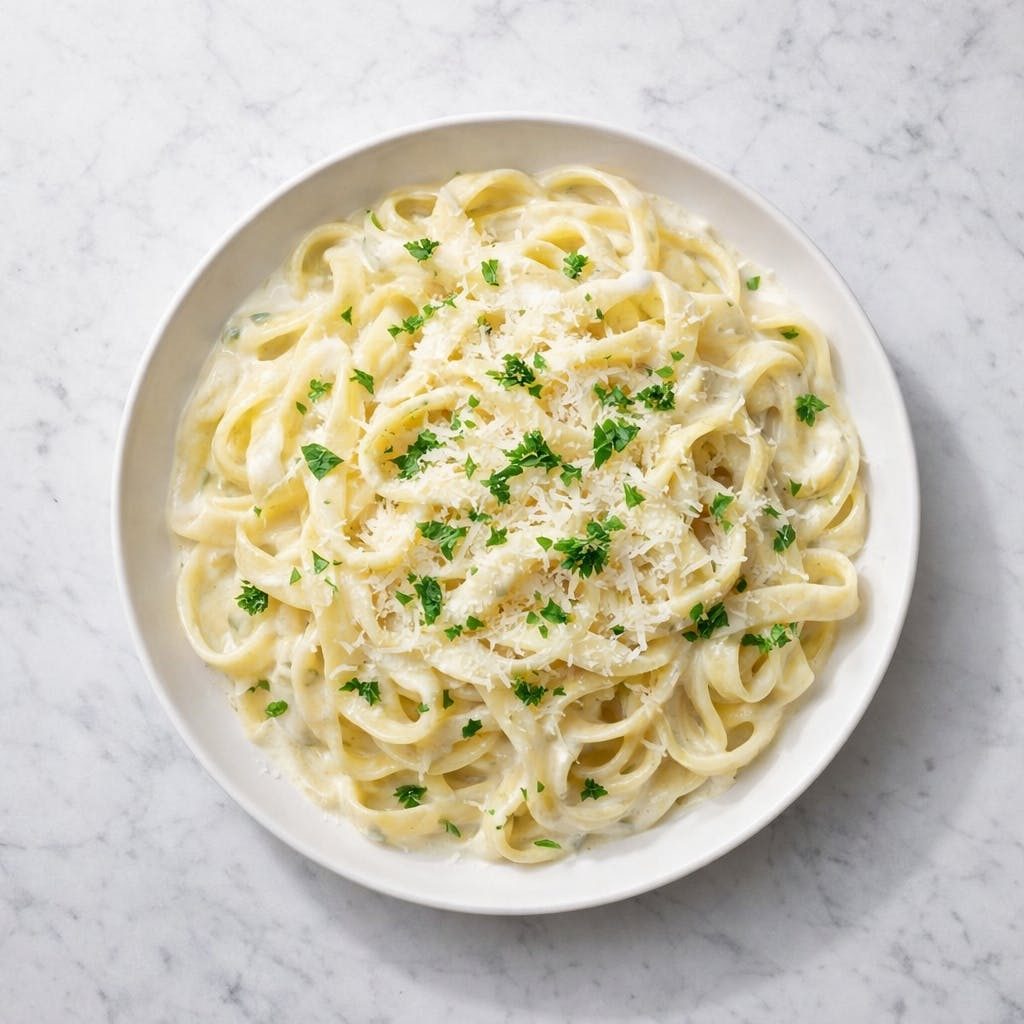 Fettuccine Alfredo.