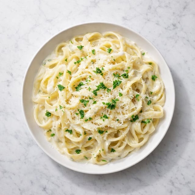 Fettuccine Alfredo.