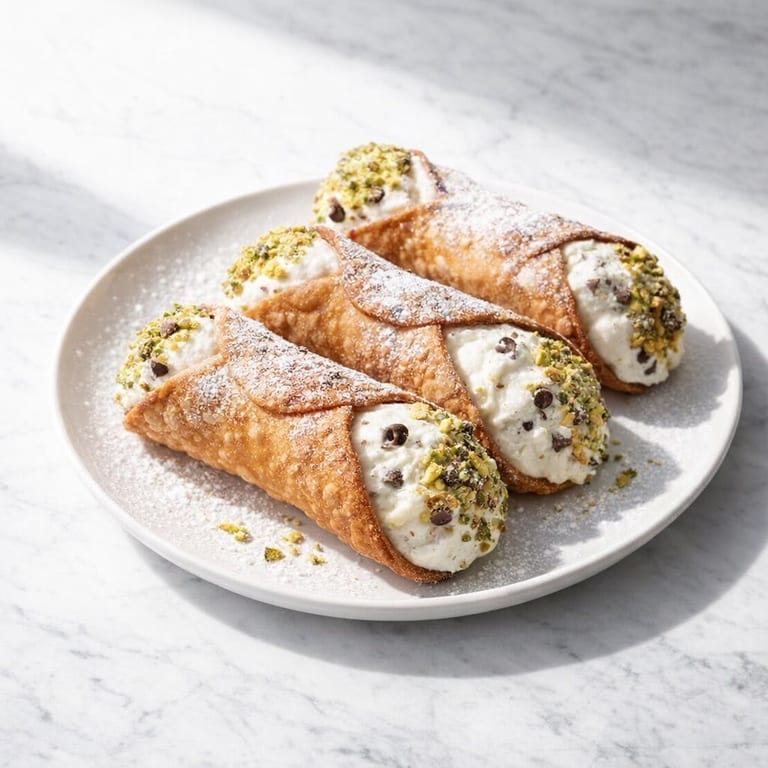Delicious Cannoli Await You