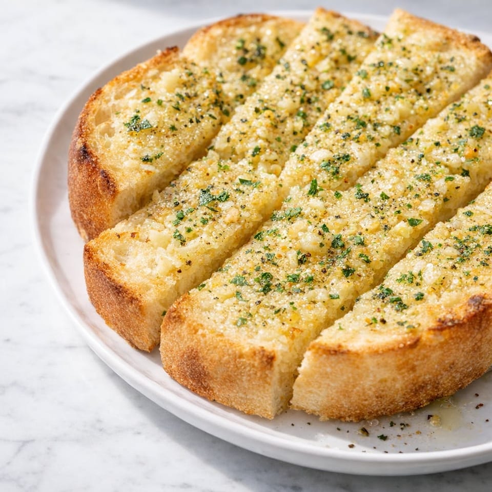 Delicious Garlic Bread Awaits