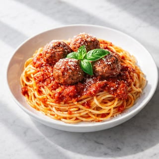 Spaghetti and Meatballs