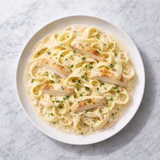 Fettuccine Alfredo with Chicken